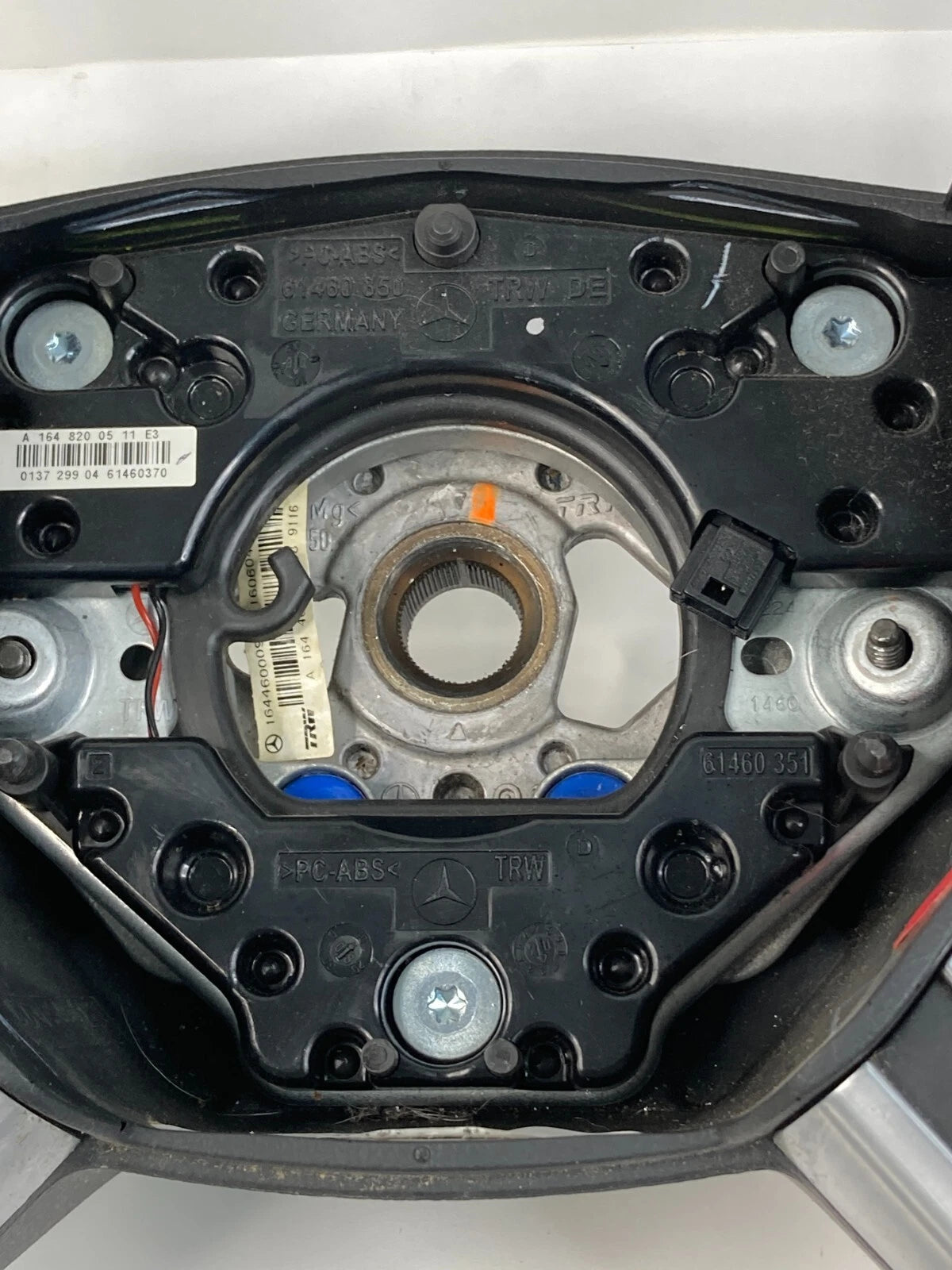 06-11 MERCEDES ML350 06 07 ML500 STEERING WHEEL W/CONTROL SWITCH A1648200511 OEM