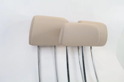 10-16 MERCEDES W212 E350 E250 REAR SEAT HEADREST HEAD REST SET 3 PIECES BEIGE