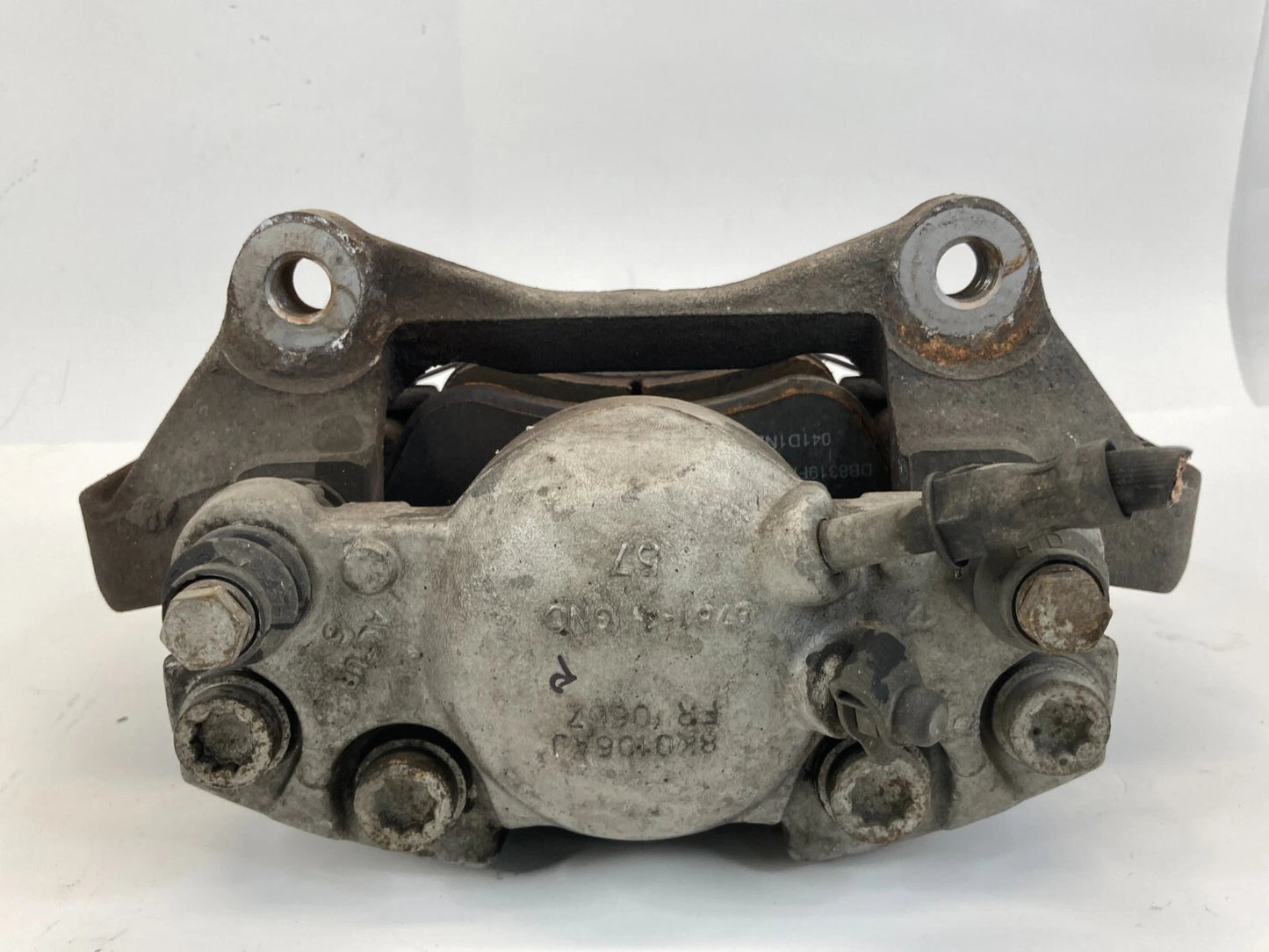 2009-2016 AUDI A4 2.0L FRONT RIGHT PASSENGER SIDE BRAKE CALIPER 8K0106AJ OEM