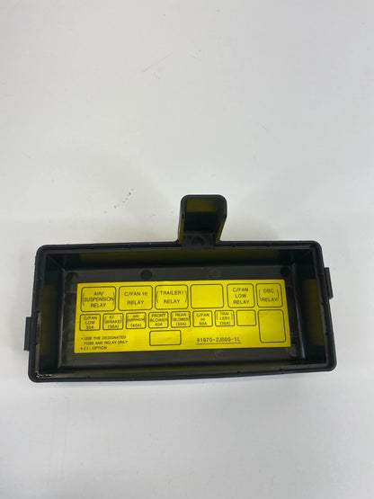 2009 2010 2011 KIA BORREGO 3.8L FUSE RELAY BOX COMPARTMENT COVER LID OEM