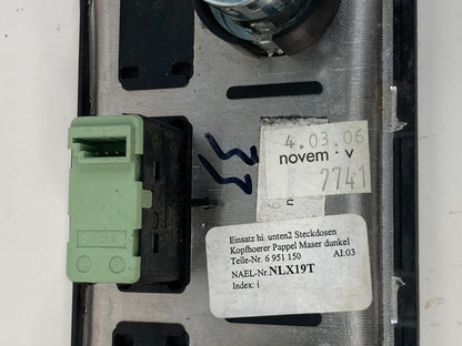 2006 2007 BMW 530xi Rear Center Console Power Outlet Lighter Socket 6951150 OEM