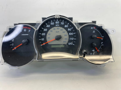 07 08 TOYOTA TACOMA 2.7L M/T CLUSTER SPEEDOMETER GAUGES 62K MILES 769316-670 OEM