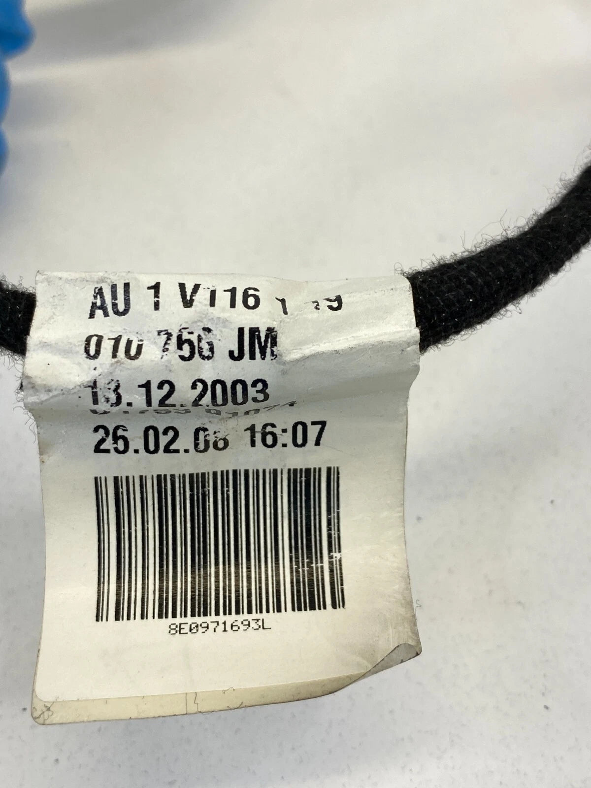 2005-2008 AUDI A4 A4 QUATTRO REAR LEFT SIDE DOOR WIRING WIRE HARNESS 8E0971693