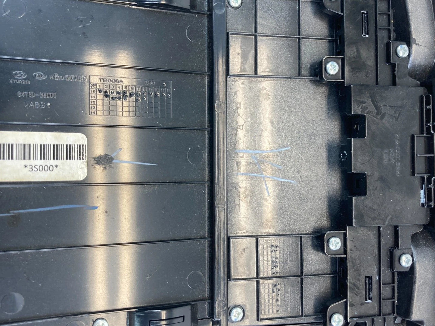 11-14 HYUNDAI SONATA CENTER CONSOLE STORAGE COMPARTMENT TRAY 84780-38000 OEM