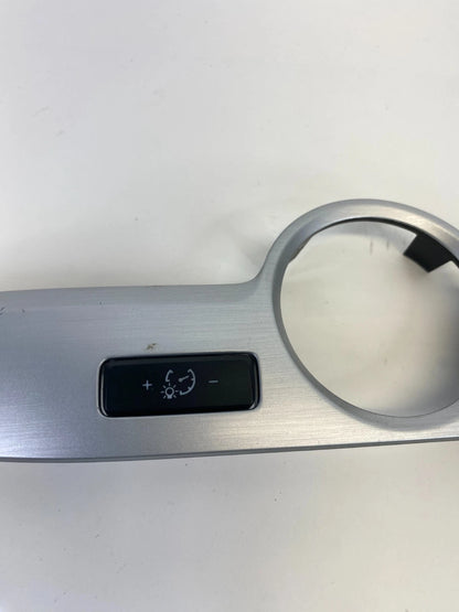 2012-2015 VOLKSWAGEN PASSAT LIGHT DIMMER SWITCH BEZEL TRIM SILVER OEM 561857211B