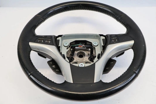 2011 SUZUKI KIZASHI 2.4L LEATHER STEERING WHEEL PADDLE SHIFTER BLACK OEM
