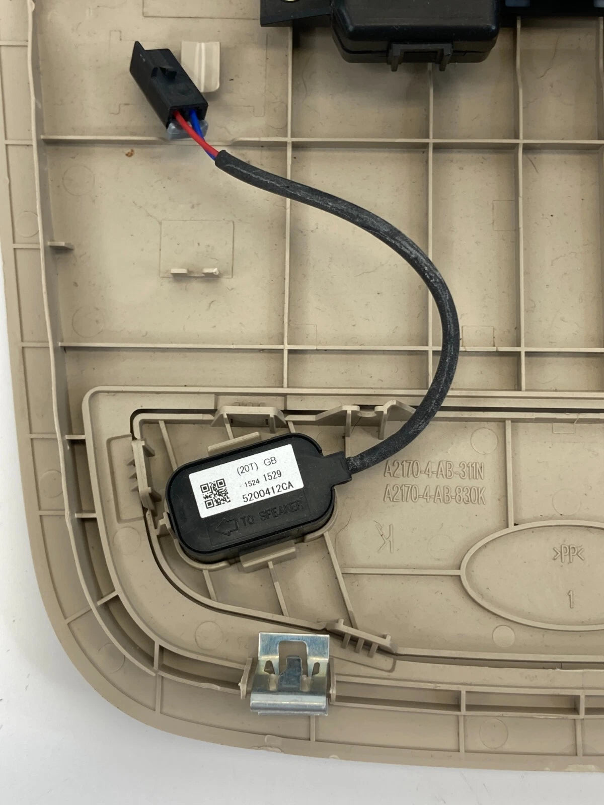 11-17 BUICK REGAL OVERHEAD CONSOLE HOMELINK OPENER MICROPHONE MAP LIGHT 20959387