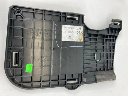11-14 SUBARU OUTBACK FRONT LEFT INTERIOR LOWER DOOR ACCESS COVER 61208AJ07A OEM