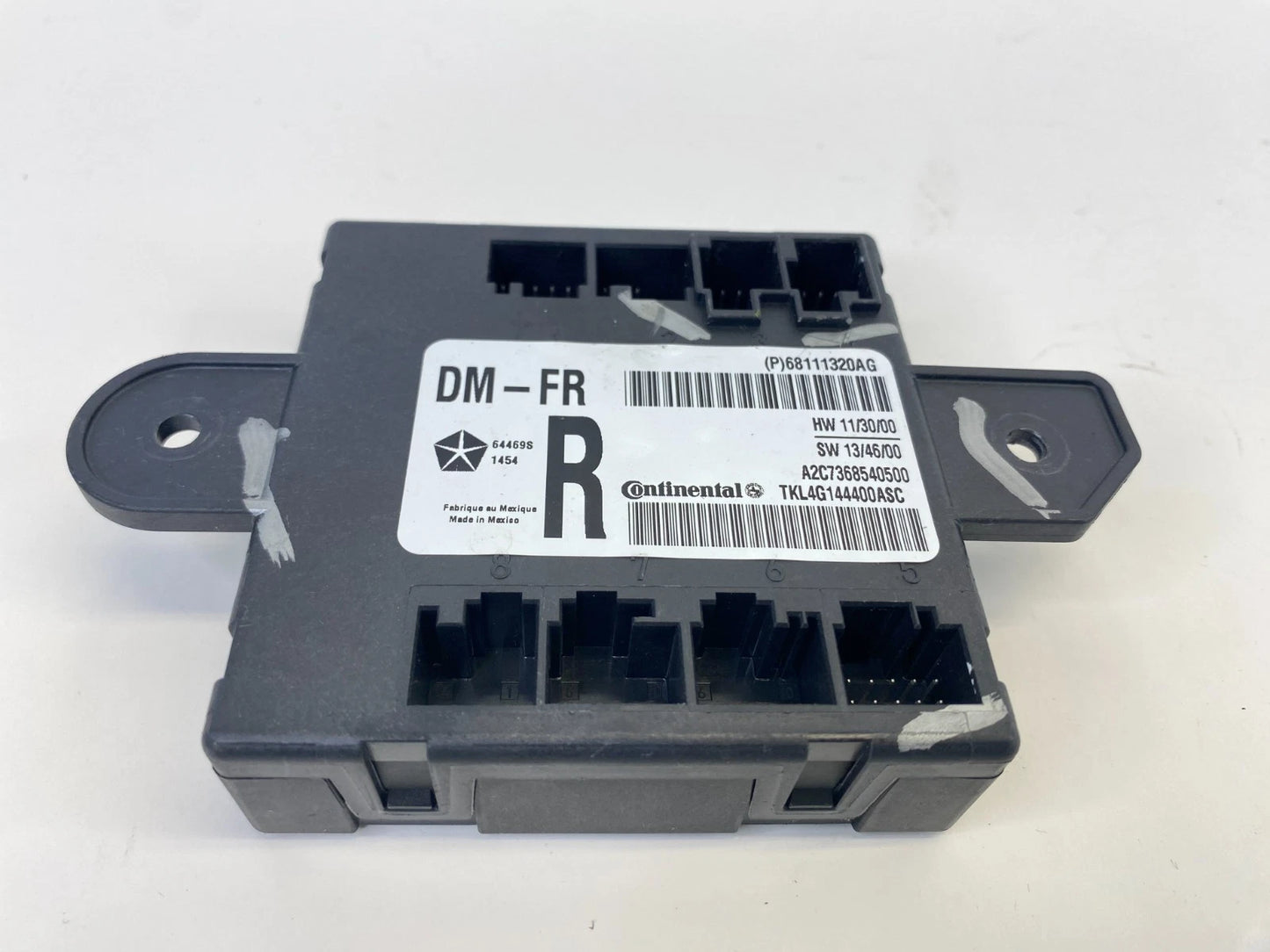 2015-2017 CHRYSLER 200 FRONT RIGHT SIDE DOOR COMPUTER CONTROL MODULE 68111320AG