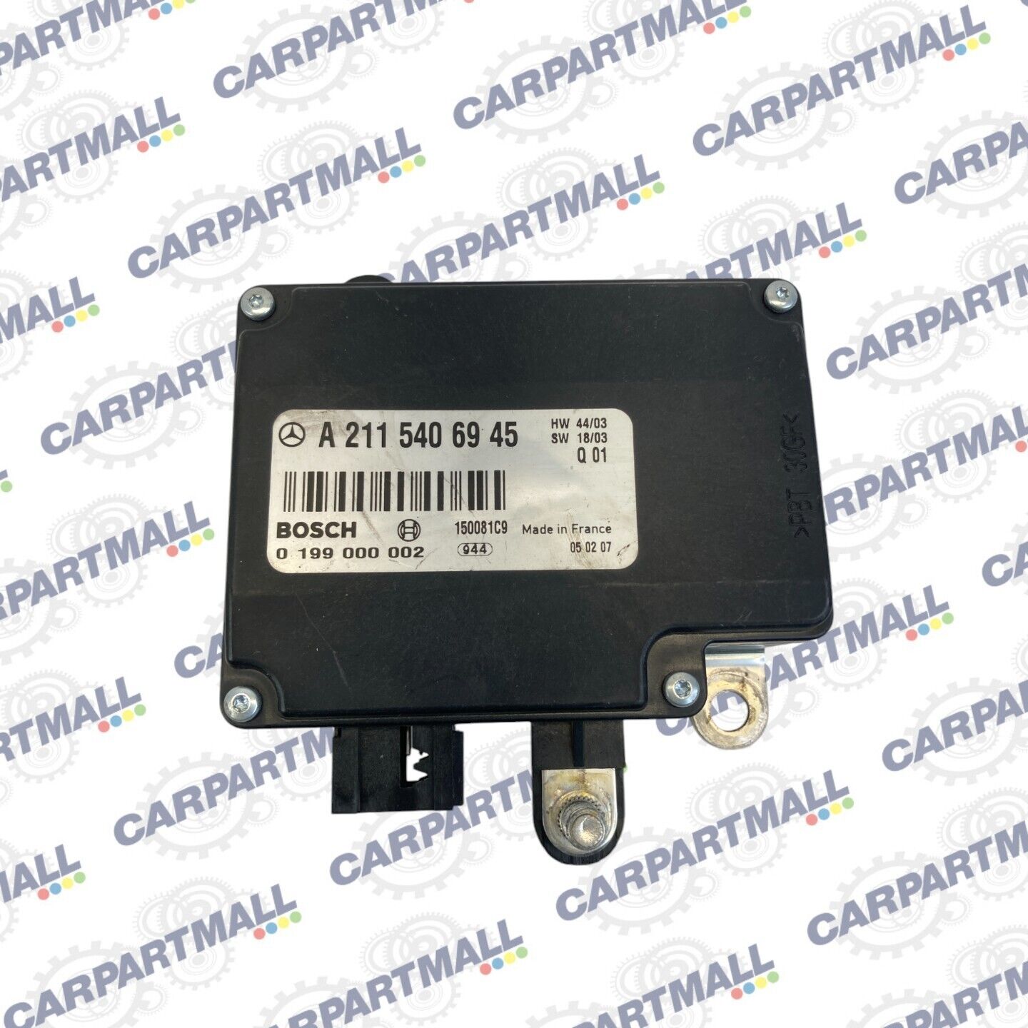 06-09 Mercedes-Benz CLS500 Trunk Battery Load Control Module Unit A2115406945