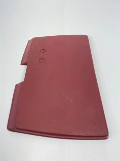10-17 CHEVY EQUINOX CENTER CONSOLE STORAGE FLOOR LINER RUBBER RED MAT 25876557