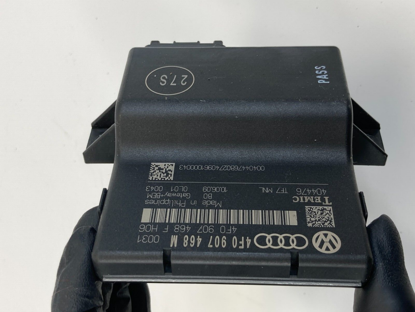 2009-2011 Audi A6 Quattro 3.0L V6 Gateway Control Module Unit 4F0-907-468-F OEM