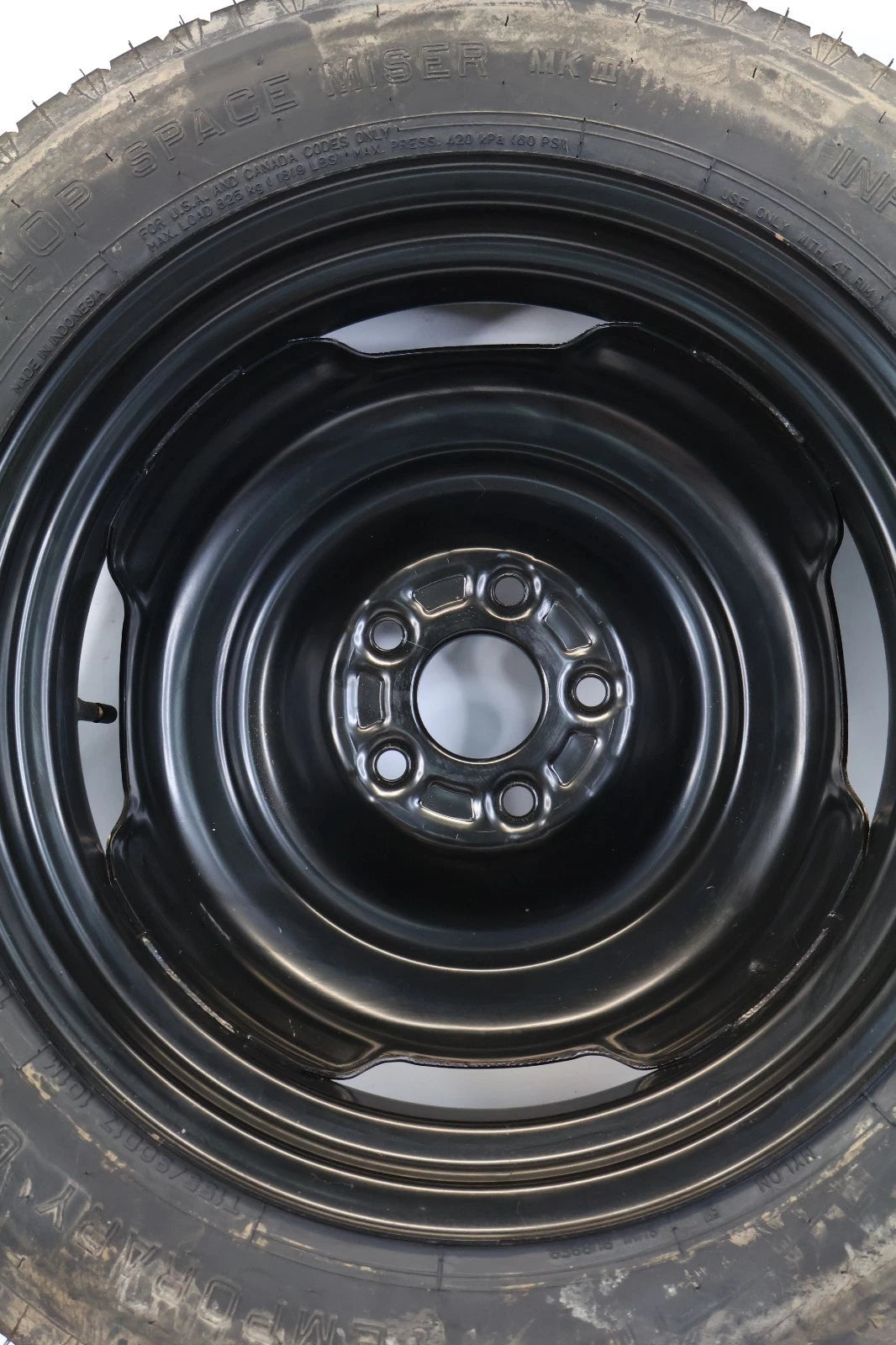 2007-2011 HONDA CR-V CRV COMPACT SPARE TIRE WHEEL DONUT T155/90/R17 101M OEM