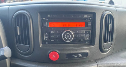11-14 NISSAN CUBE WAGON AM FM RADIO CD MP3 PLAYER AUX IPOD INPUT 28185-1FS0A OEM