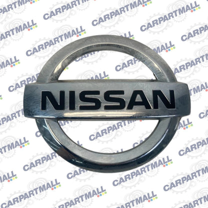 08-13 NISSAN ROGUE REAR TAILGATE EMBLEM BADGE LOGO CHROME 84890-JM00A OEM