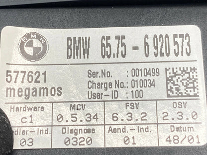 02-05 BMW 745I ALARM CONTROL MODULE ULTRASONIC SENSOR COVER TRIM 65756920573 OEM