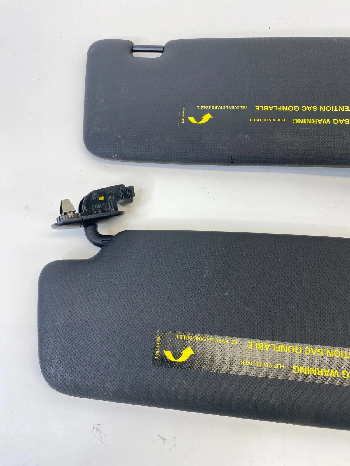 2008-2011 AUDI A5 QUATTRO LEFT & RIGHT SUNVISOR SET W/MIRROR OEM FACTORY