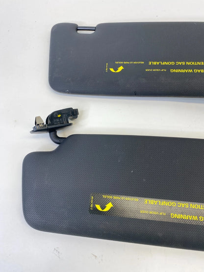 2008-2011 AUDI A5 QUATTRO LEFT & RIGHT SUNVISOR SET W/MIRROR OEM FACTORY