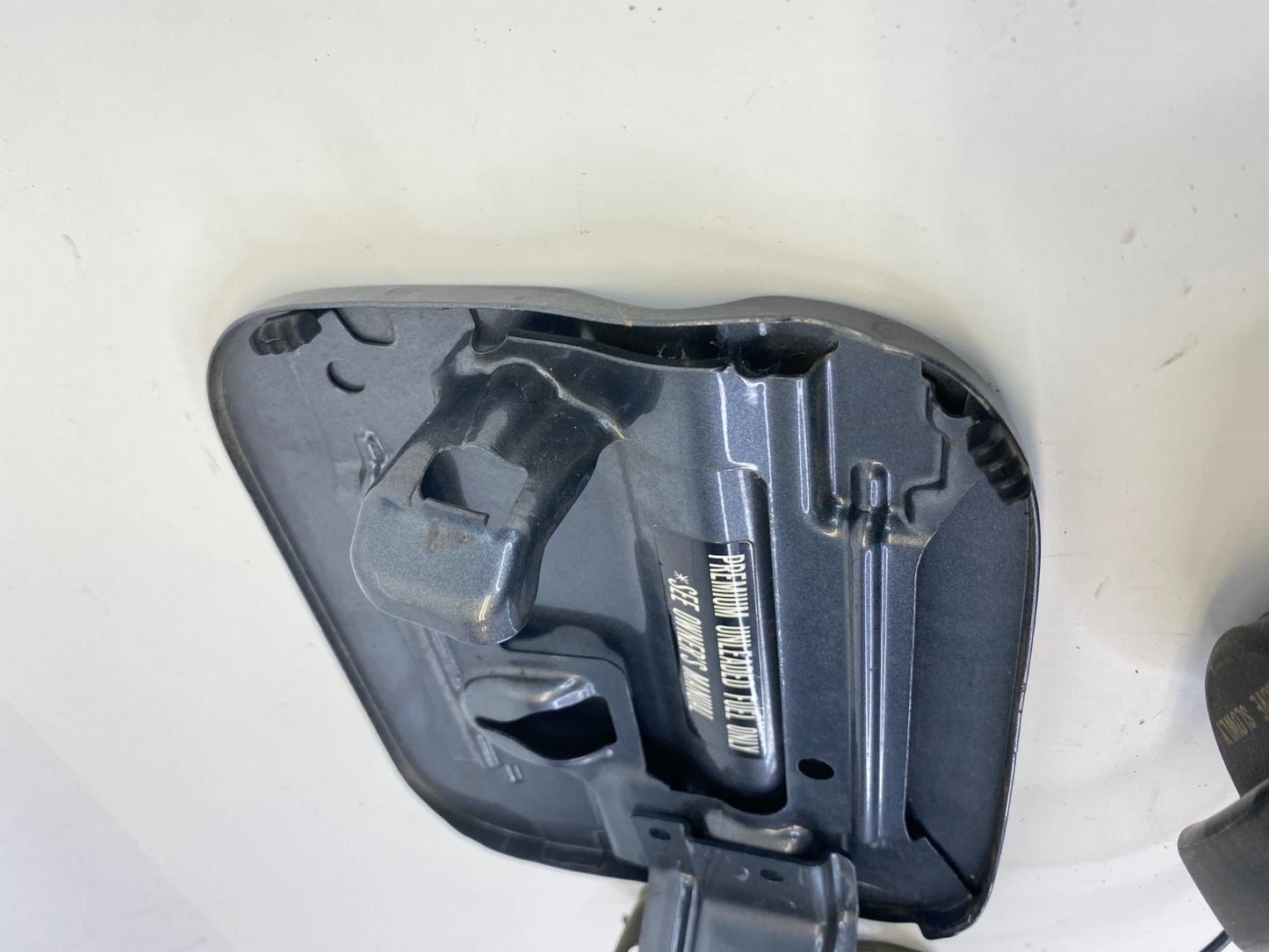 04-08 Acura TL Fuel Filler Tank Door Gas Lid Cover NH643M Anthracite Metallic