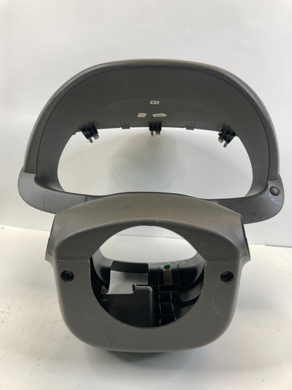 12-17 Hyundai Accent Speedometer Cluster Dash Bezel w/ Steering Column Cover OEM