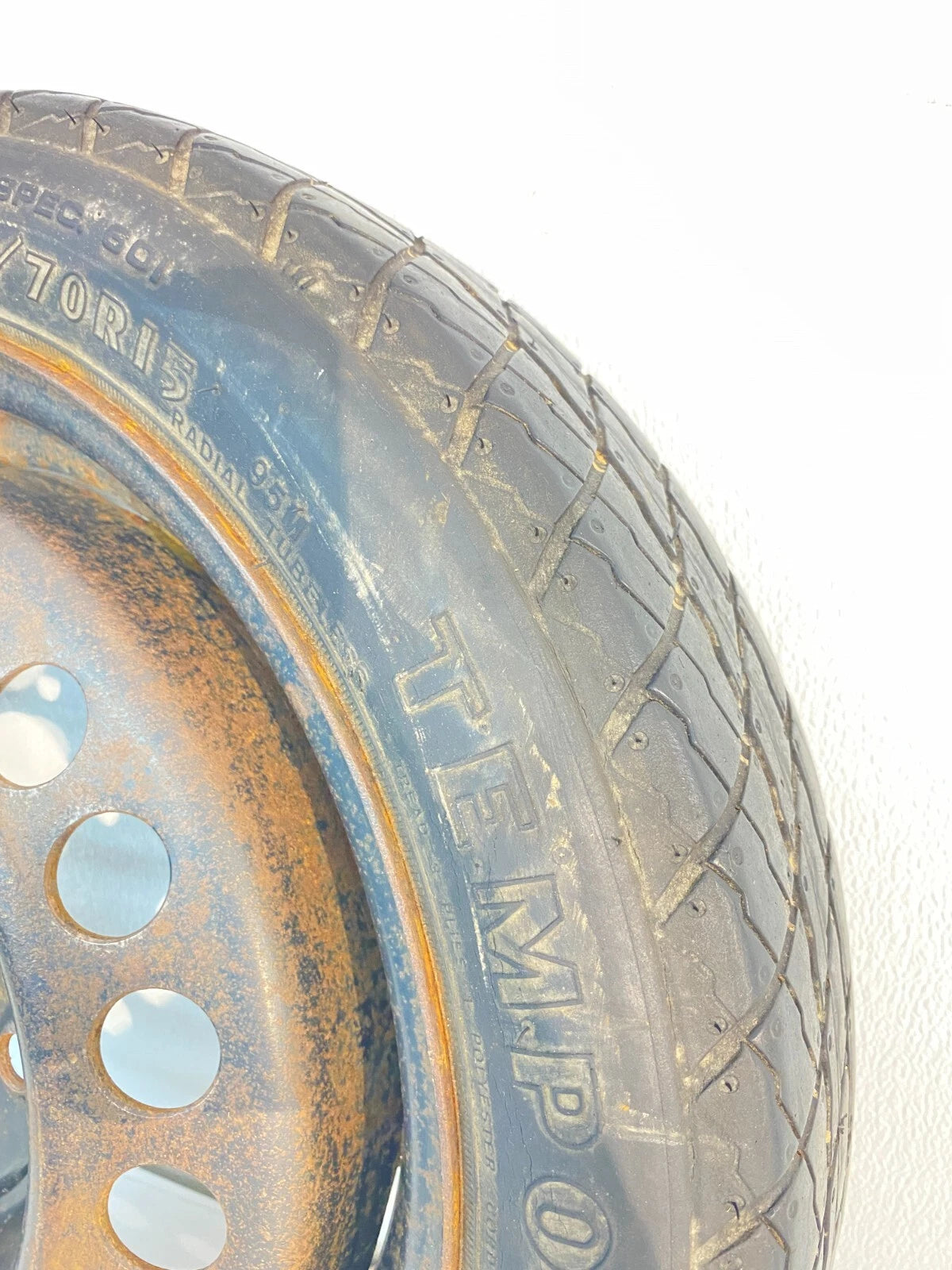 2007-2012 NISSAN ALTIMA EMERGENCY SPARE TIRE WHEEL RIM COMPACT DONUT T125/70/R15