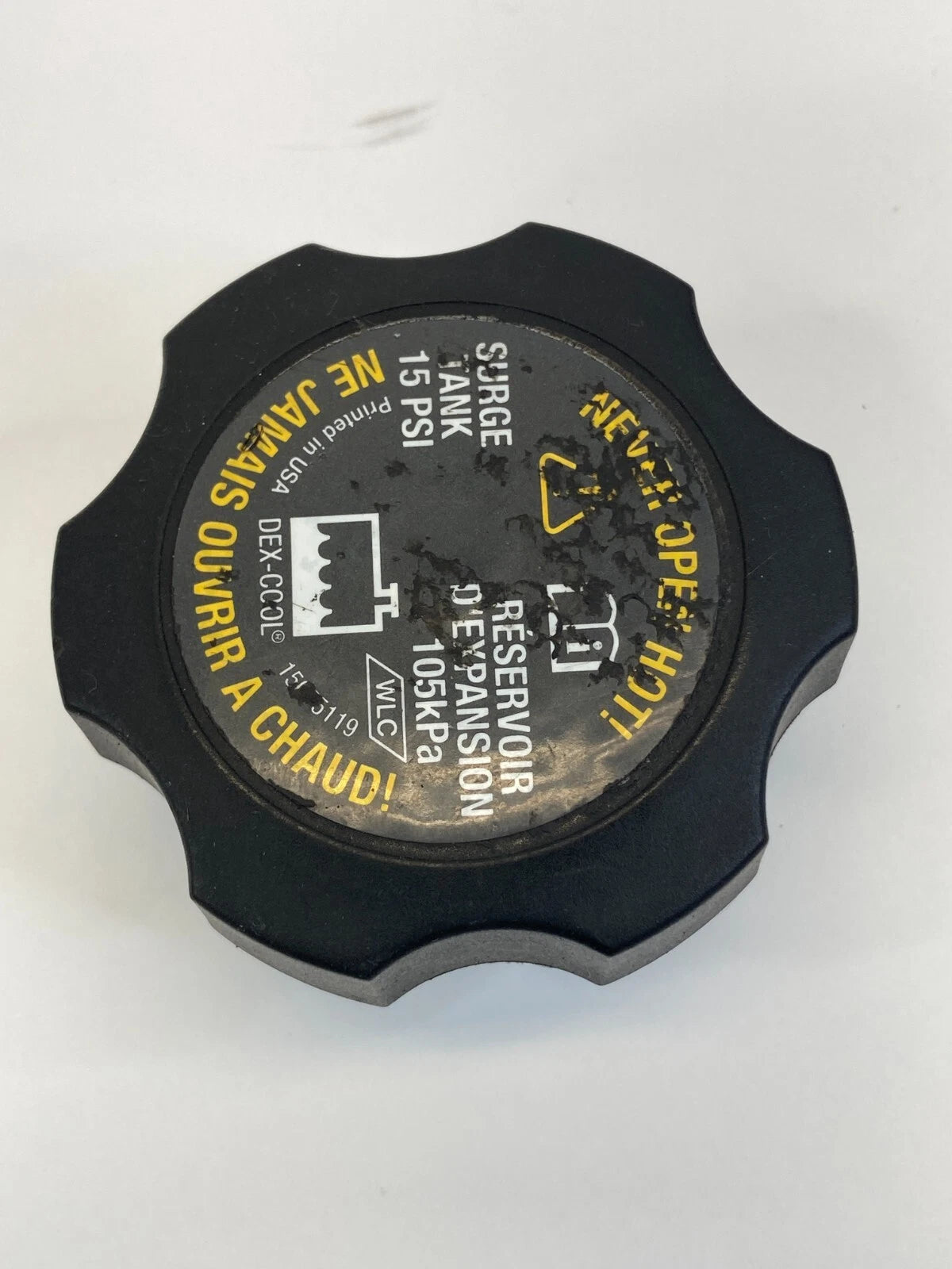 2000-2013 CHEVROLET TAHOE GMC YUKON RADIATOR COOLANT OVERFLOW TANK CAP 15075118