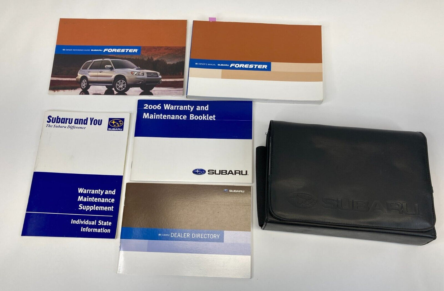 2006 Subaru Forester Owners Manual Guide Book Warranty Information W Case