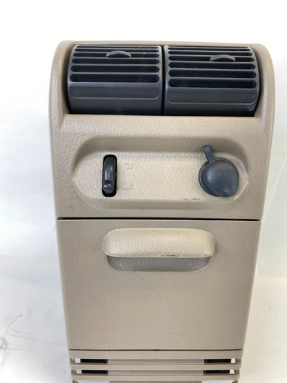 2002-2005 FORD EXPLORER REAR CENTER CONSOLE CUP HOLDER ASHTRAY OUTLET TRIM PANEL