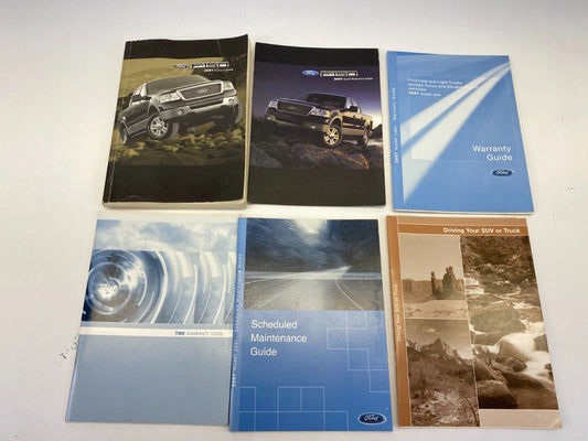 2007 FORD F-150 FX4 CREW CAB OWNERS MANUAL WARRANTY GUIDE SET W/ CASE OEM