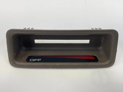 96-02 TOYOTA 4RUNNER CENTER CONSOLE REAR CLIMATE CONTROL BEZEL OEM 55519-35090
