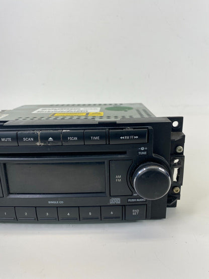 2008 Dodge Caliber AM/FM Radio Single CD Disc Player Disc Stereo 05064171AK OEM