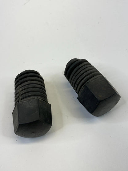 2008-2017 CHEVROLET EQUINOX FRONT HOOD BUMPER RUBBER ADJUST PAIR SET OEM