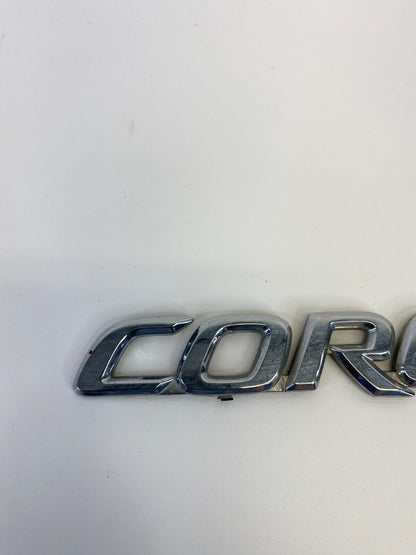 2003-2008 Toyota Corolla Rear Trunk Lid Logo Emblem Badge Nameplate Chrome OEM