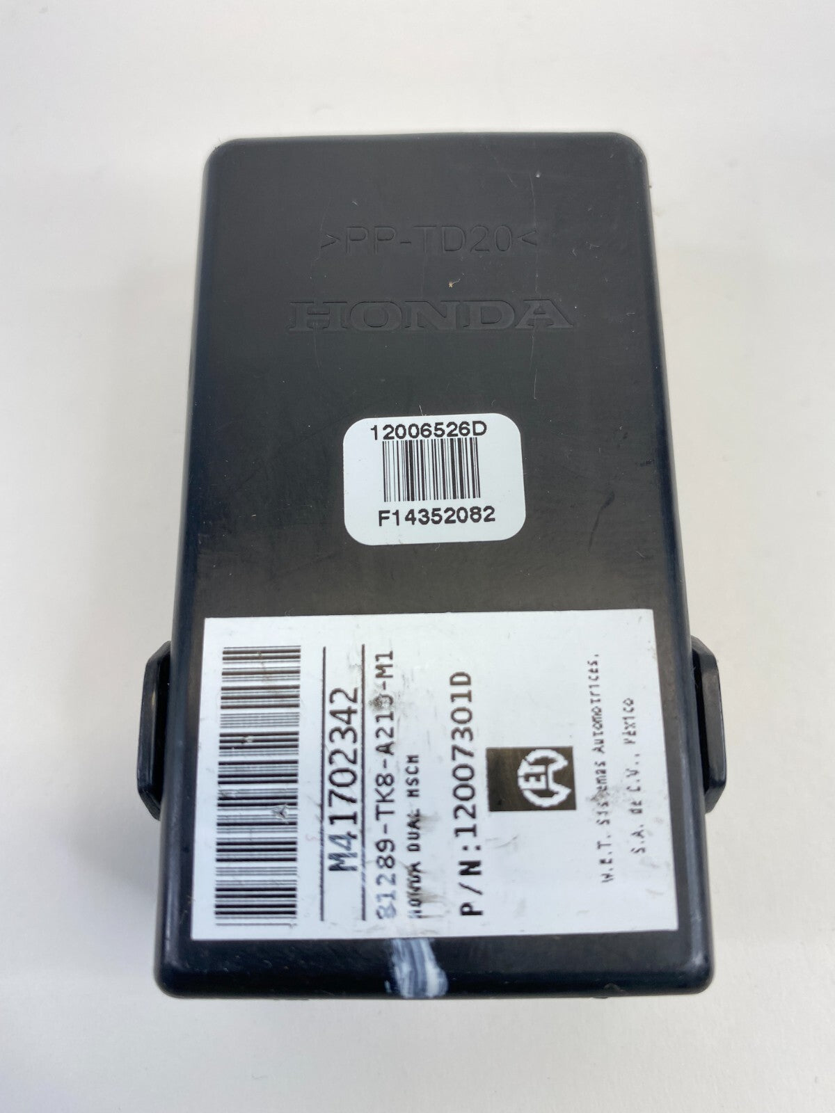 11-17 Honda Odyssey Front Right Seat Heater Control Module 81289-TK8-A210-M1 OEM