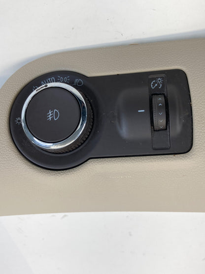 2011-2017 Buick Regal Headlamp Headlight Foglight Switch w/ Bezel 13320967 OEM