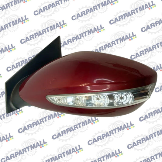 11-14 Hyundai Sonata Left Side View Power Door Mirror w Light Signal 87610-3Q110