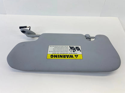 2007-2014 MINI COOPER W SUNROOF RIGHT PASSENGER SIDE SUN VISOR GREY W LIGHTS OEM