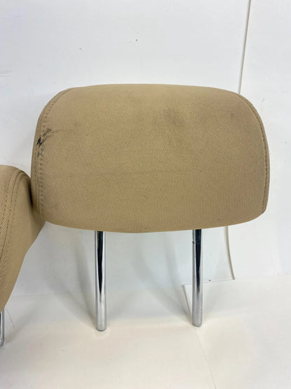 2011-2014 HYUNDAI SONATA REAR LEFT RIGHT & CENTER SEAT HEADREST HEAD REST SET 3