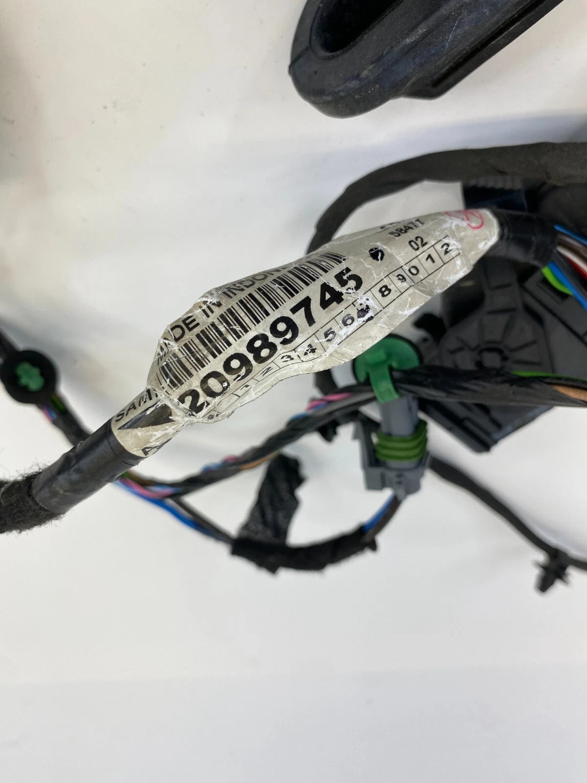 2007-2012 GMC ACADIA REAR RIGHT SIDE DOOR WIRE WIRING HARNESS 20989745 OEM