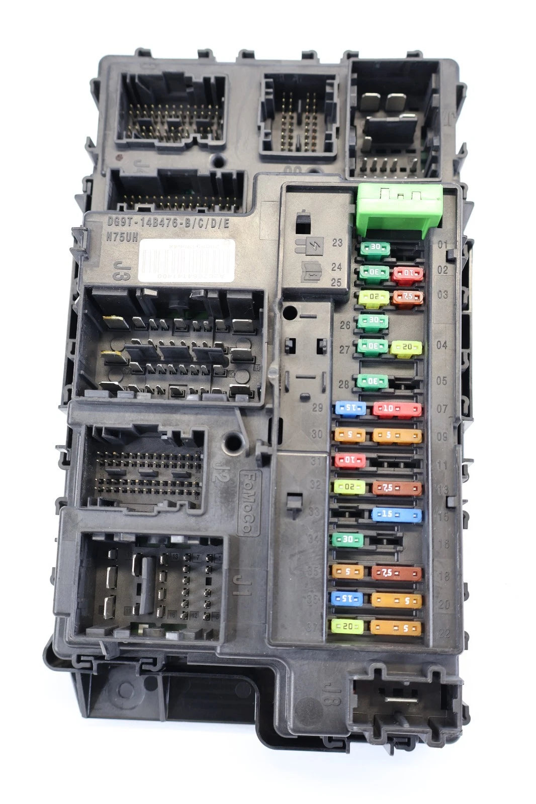 20-23 FORD EXPLORER 2.3L L4 BODY FUSE RELAY BOX CONTROL MODULE BCM DG9T-14B476-B