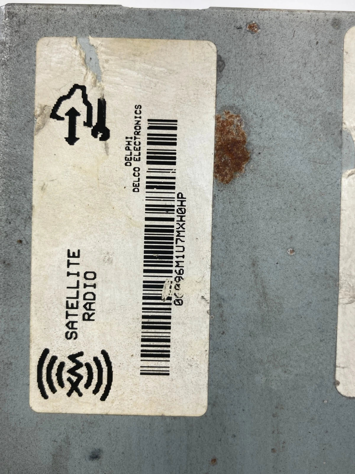 2006-2009 GMC ENVOY SATELLITE RADIO ANTENNA RECEIVER UNIT PART 10367164 OEM