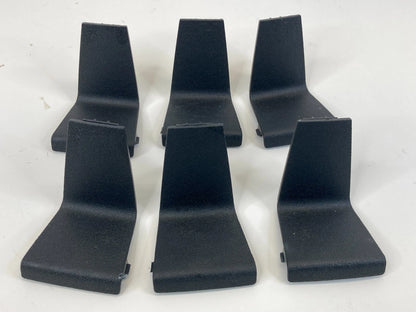 2015-2024 FORD EDGE FRONT SEAT BELT TRACK CAP COVER TRIM SET OF 6 OEM