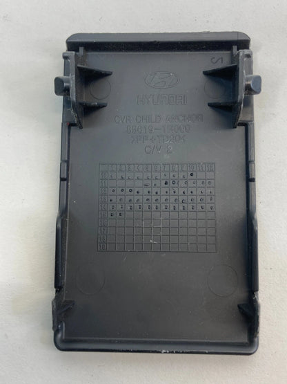 2012-2017 HYUNDAI ACCENT REAR SEAT CHILD SAFETY ANCHOR HOOK COVER TRIM BEZEL OEM