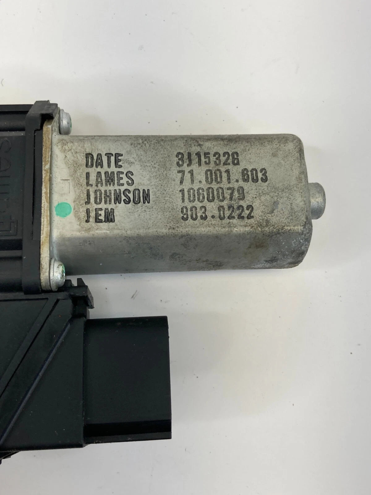 2007 2008 BMW 328XI REAR RIGHT PASSENGER SIDE POWER WINDOW MOTOR OEM 71001603