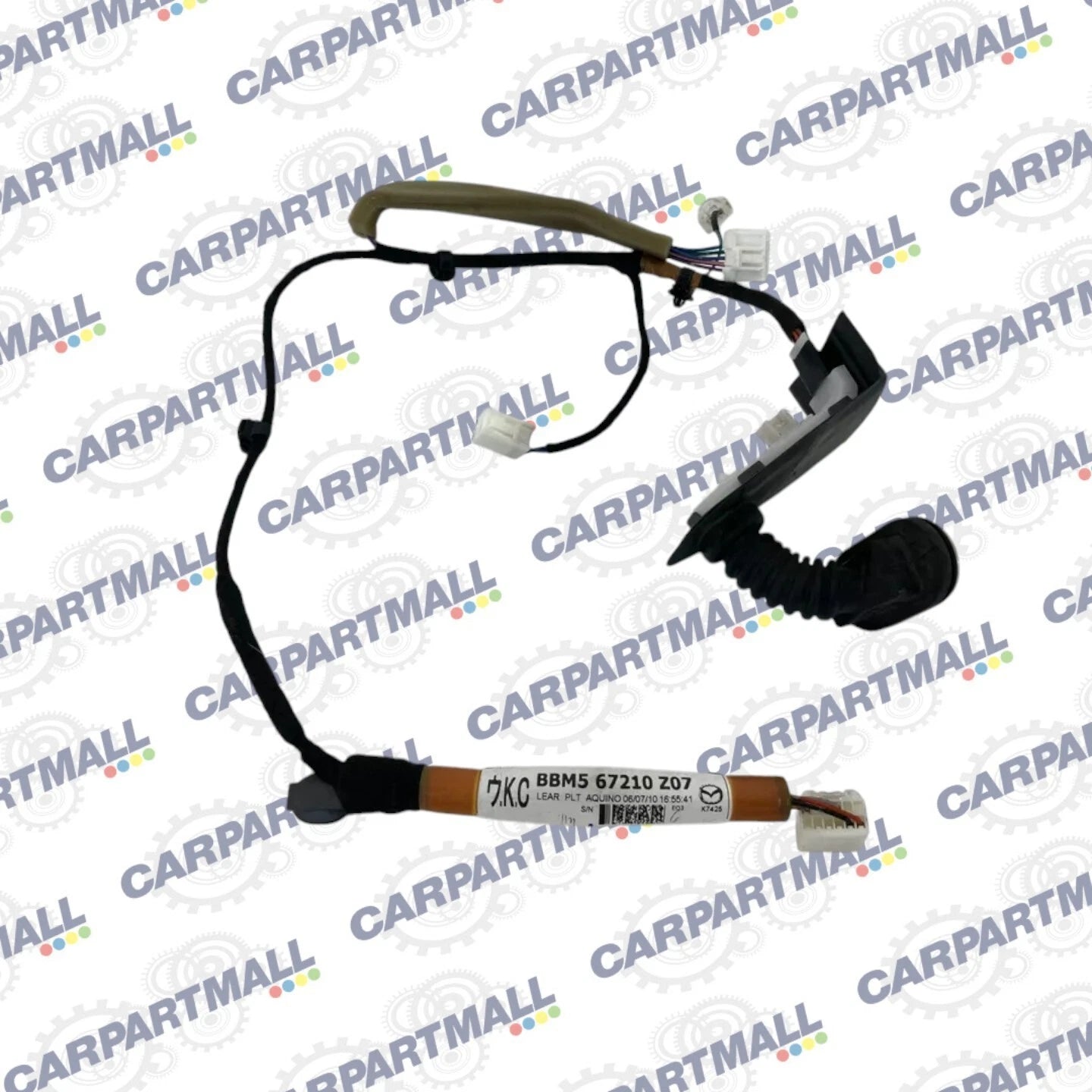 2010-2013 MAZDA 3 REAR RIGHT PASSENGER SIDE DOOR WIRE WIRING HARNESS CABLE OEM