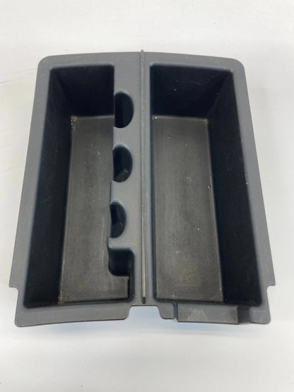 07-16 GMC ACADIA FRONT CENTER CONSOLE COIN HOLDER COMPARTMENT CUBBY 25877308 OEM