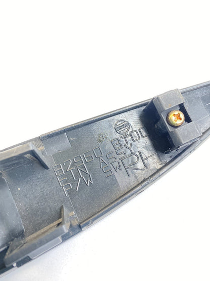 2002-2006 NISSAN ALTIMA REAR RIGHT WINDOW SWITCH TRIM COVER ONLY 82960-8J00 OEM