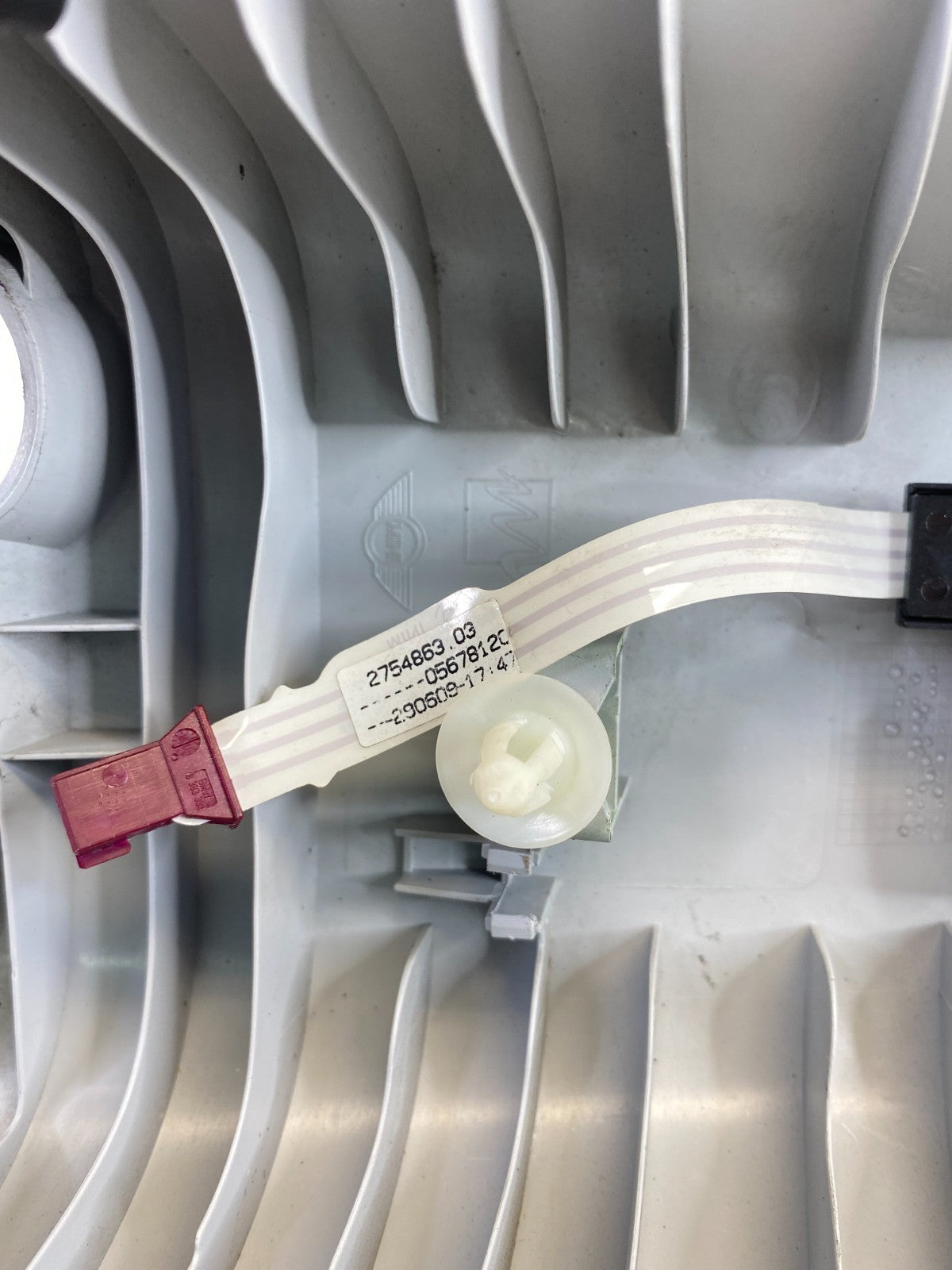 07-10 Mini Cooper Front Left Center B Pillar Upper Trim Panel Cover 51437141531