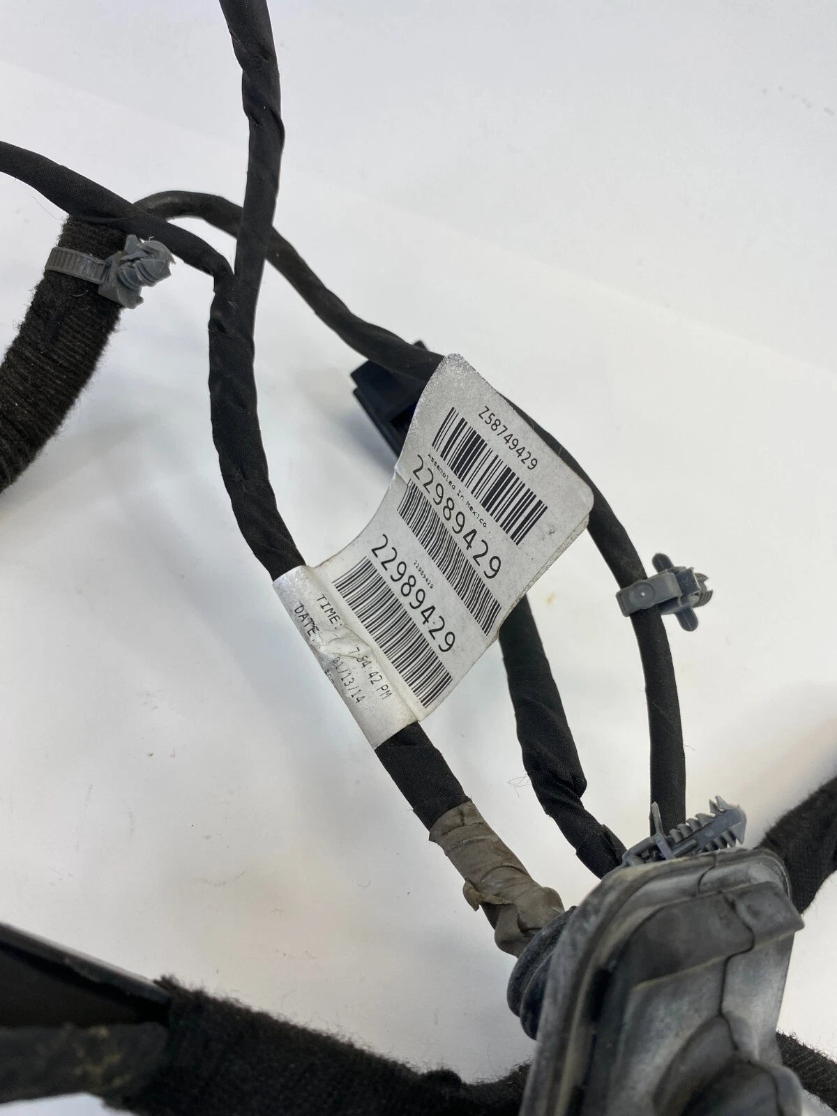 2013 2014 2015 CHEVROLET MALIBU REAR RIGHT DOOR WIRING HARNESS 22989429 OEM