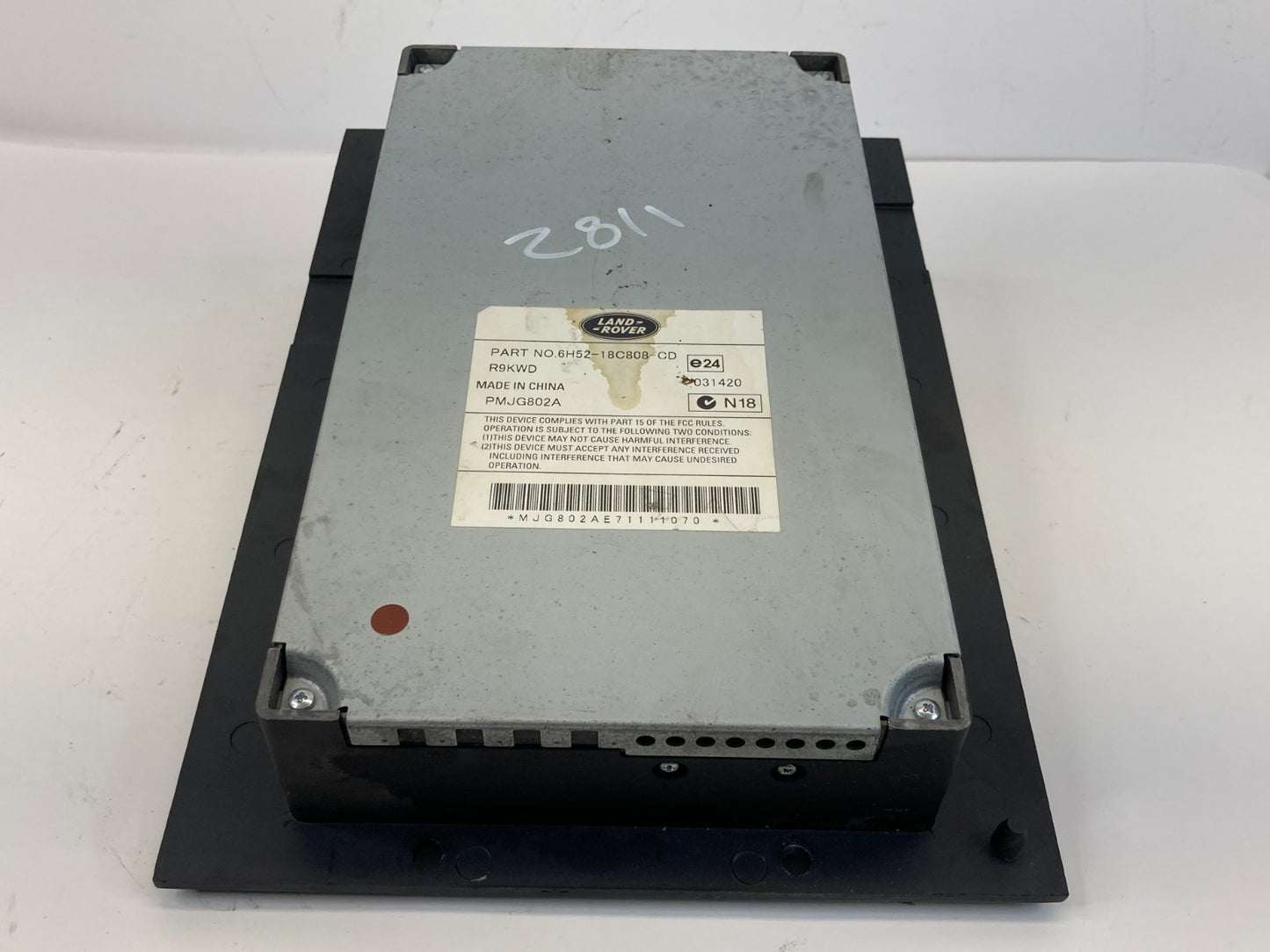 2009-2011 Jaguar XF 2010 2011 XFR Radio Audio Sound Amplifier AMP 6H52-18C808-CD